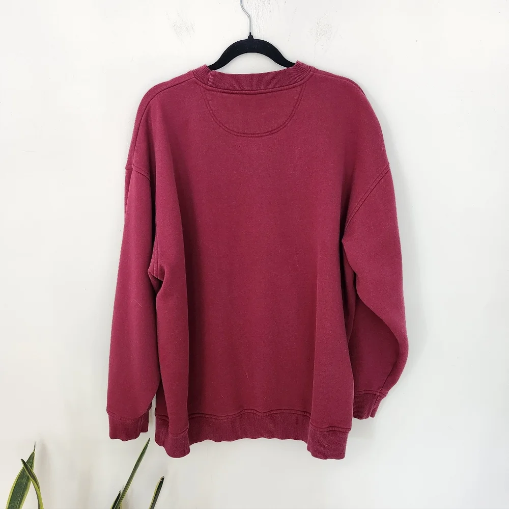 Re Worked Western Cowboy Patchwork Crewneck - Picture 5 of 7